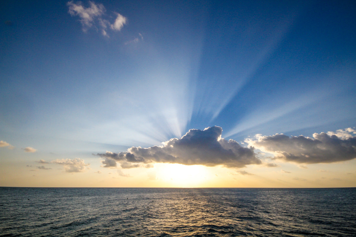 sun rising over the sea - a vision our hypnotherapy audios